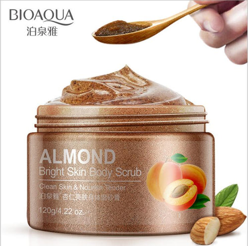 1PCS almond skin facial scrub cleansing Hydrating face Scrub Exfoliating Lotion Moisturizing Mud Exfoliating Gel Cosmetics